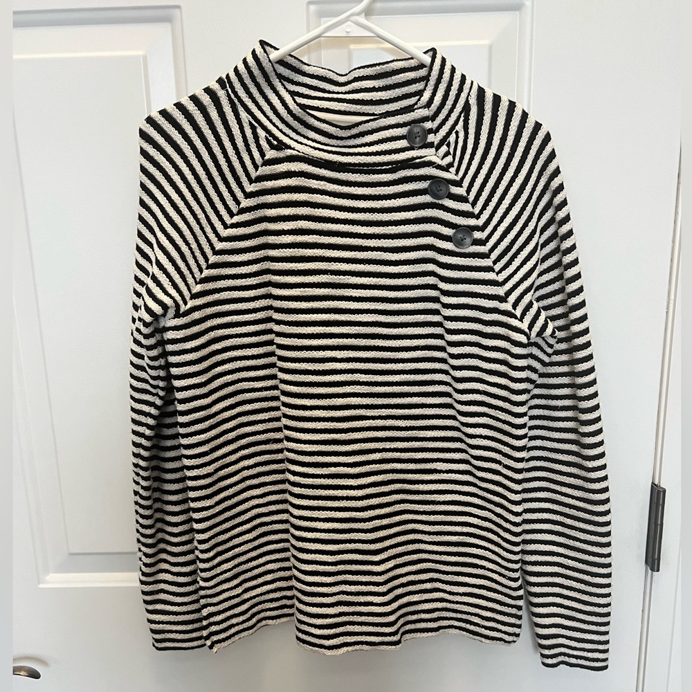 LOFT Women’s Striped Sweater- size XS